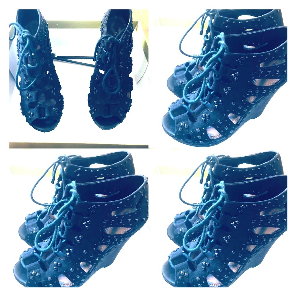 Gianni Bini Black Lacy Shoes NOT FOR SALE